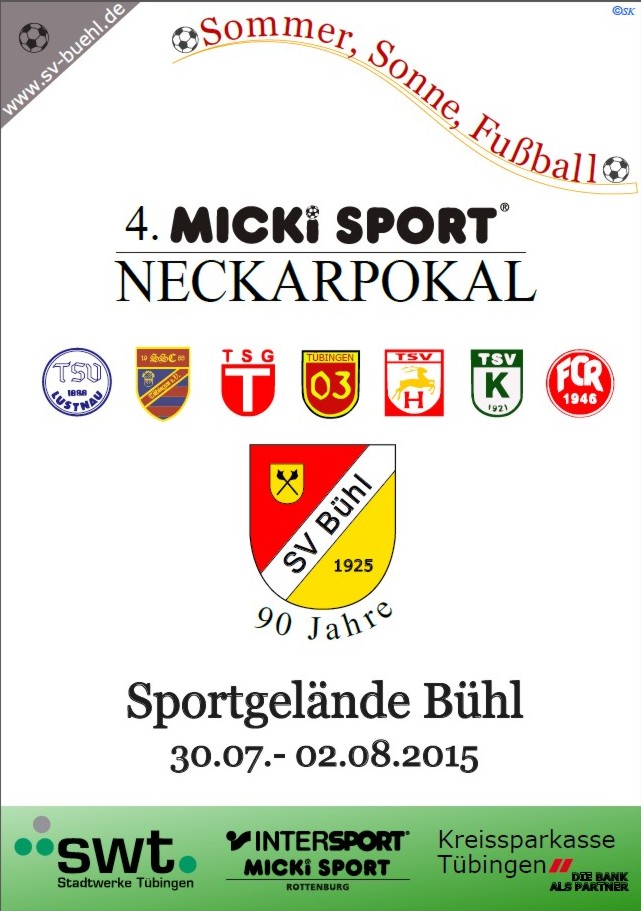 Neckarpokal Titelseite